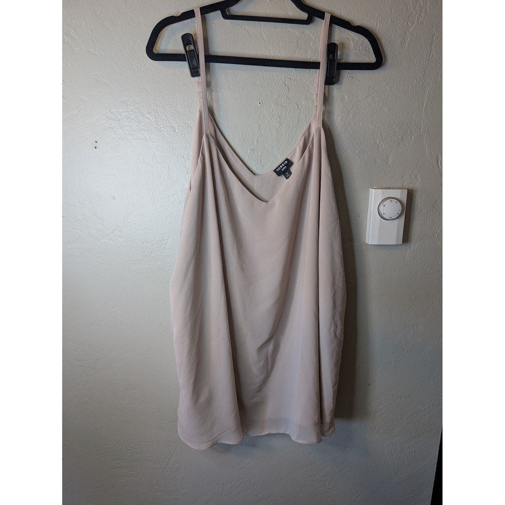 Torrid Plus size 4 Beige light weight tank top womens
